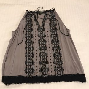 Love Stitch Casual Tie Tank